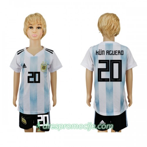 Argentina Dres Kun Aguero 20 Dječji Domaći Svjetsko prvenstvo 2018 Argentina Dres Kun Aguero 20 Dječji Domaći Svjetsko prvenstvo 2018